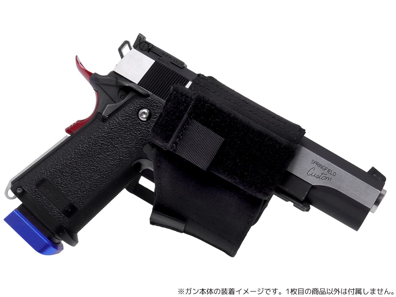 MILITARY BASE ハイブリッドユニバーサルホルスター [カラー・タイプ：ベルト / MOLLE / TEK-LOK ]