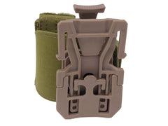 MILITARY BASE ハイブリッドユニバーサルホルスター [カラー・タイプ：ベルト / MOLLE / TEK-LOK ]