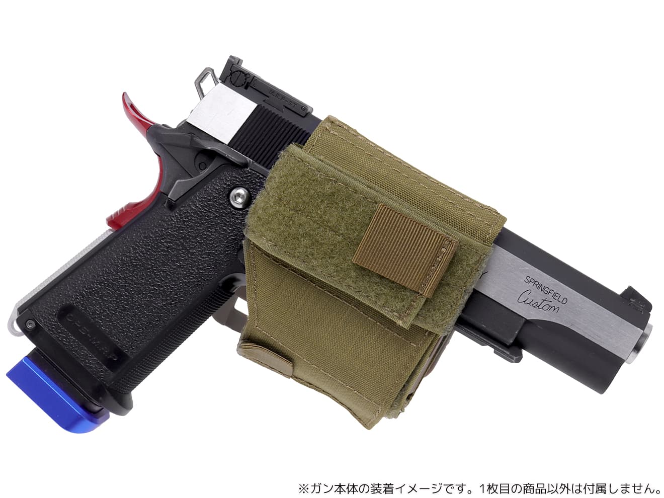 MILITARY BASE ハイブリッドユニバーサルホルスター [カラー・タイプ：ベルト / MOLLE / TEK-LOK ]