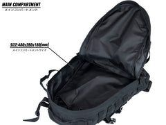 MILITARY BASE 3Days アサルト バックパック [カラー：ブラック / マルチカム / OD / TAN]