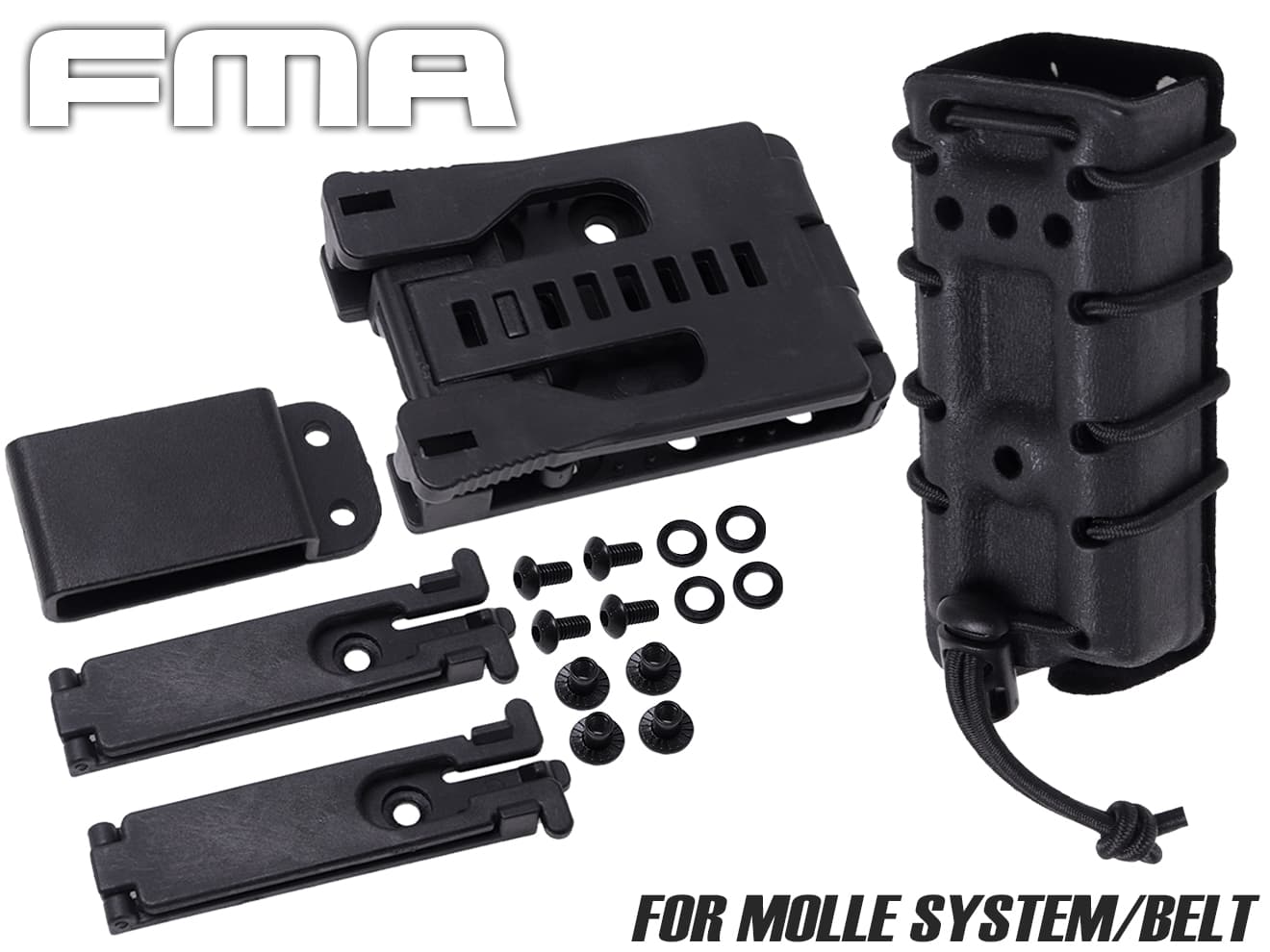 FMA GC スコーピオン マガジンキャリー [サイズ：.45オート用 / 9mmオート用 / 5.56 STANAG]