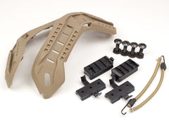 FMA OPS-COREタイプ MICH2000/2002 ARCレールキット [カラー：ブラック / DE]