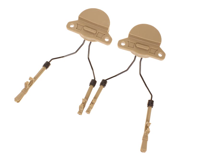 FMA TW EXFILヘルメット用 COMTAC マウントアダプター [カラー：ブラック / DE]