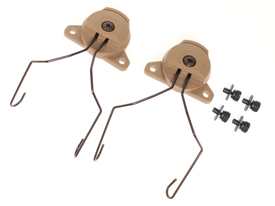 FMA TW EXFILヘルメット用 MSA マウントアダプター [カラー：ブラック / DE]