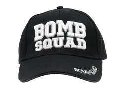 MILITARY BASE ミリタリー ベースボールキャップ [デザイン・カラー：US ARMY・BK / US ARMY2・BK / BOMB SQUAD・BK / SWAT・BK / SWAT2・BK / CSI・BK / US ARMY・LTAN / BOMB SQUAD・LTAN / SEALs・LTAN]