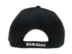 MILITARY BASE ミリタリー ベースボールキャップ [デザイン・カラー：US ARMY・BK / US ARMY2・BK / BOMB SQUAD・BK / SWAT・BK / SWAT2・BK / CSI・BK / US ARMY・LTAN / BOMB SQUAD・LTAN / SEALs・LTAN]