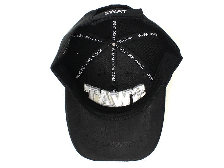 MILITARY BASE ミリタリー ベースボールキャップ [デザイン・カラー：US ARMY・BK / US ARMY2・BK / BOMB SQUAD・BK / SWAT・BK / SWAT2・BK / CSI・BK / US ARMY・LTAN / BOMB SQUAD・LTAN / SEALs・LTAN]