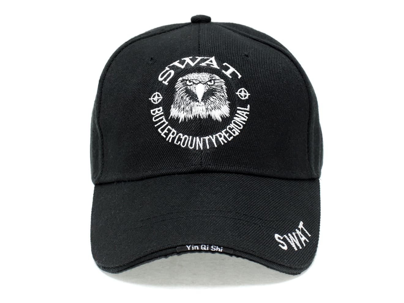 MILITARY BASE ミリタリー ベースボールキャップ [デザイン・カラー：US ARMY・BK / US ARMY2・BK / BOMB SQUAD・BK / SWAT・BK / SWAT2・BK / CSI・BK / US ARMY・LTAN / BOMB SQUAD・LTAN / SEALs・LTAN]