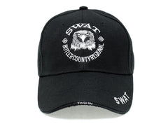 MILITARY BASE ミリタリー ベースボールキャップ [デザイン・カラー：US ARMY・BK / US ARMY2・BK / BOMB SQUAD・BK / SWAT・BK / SWAT2・BK / CSI・BK / US ARMY・LTAN / BOMB SQUAD・LTAN / SEALs・LTAN]