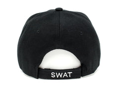 MILITARY BASE ミリタリー ベースボールキャップ [デザイン・カラー：US ARMY・BK / US ARMY2・BK / BOMB SQUAD・BK / SWAT・BK / SWAT2・BK / CSI・BK / US ARMY・LTAN / BOMB SQUAD・LTAN / SEALs・LTAN]