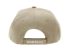 MILITARY BASE ミリタリー ベースボールキャップ [デザイン・カラー：US ARMY・BK / US ARMY2・BK / BOMB SQUAD・BK / SWAT・BK / SWAT2・BK / CSI・BK / US ARMY・LTAN / BOMB SQUAD・LTAN / SEALs・LTAN]