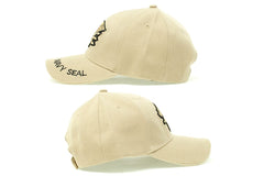 MILITARY BASE ミリタリー ベースボールキャップ [デザイン・カラー：US ARMY・BK / US ARMY2・BK / BOMB SQUAD・BK / SWAT・BK / SWAT2・BK / CSI・BK / US ARMY・LTAN / BOMB SQUAD・LTAN / SEALs・LTAN]