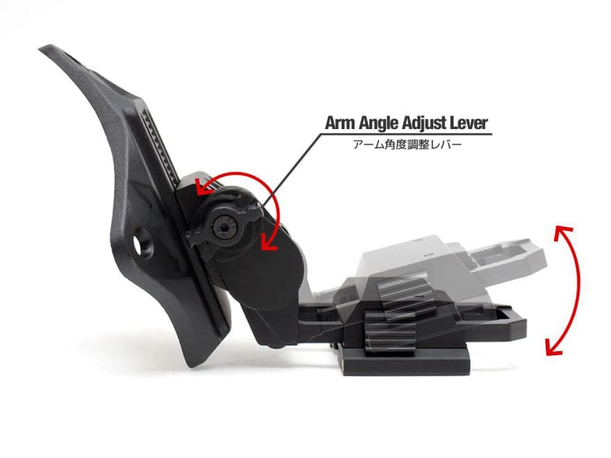 FMA L4G19 NVG マウントセット アルミCNCVer [カラー：ブラック / DE]
