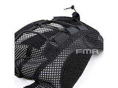 FMA バリスティックタイプ メッシュヘルメットカバー w/ ランヤード [カラー/サイズ：BK・Lサイズ / BK・Mサイズ / MC・Lサイズ / OD・Lサイズ]