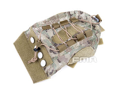 FMA バリスティックタイプ メッシュヘルメットカバー w/ ランヤード [カラー/サイズ：BK・Lサイズ / BK・Mサイズ / MC・Lサイズ / OD・Lサイズ]