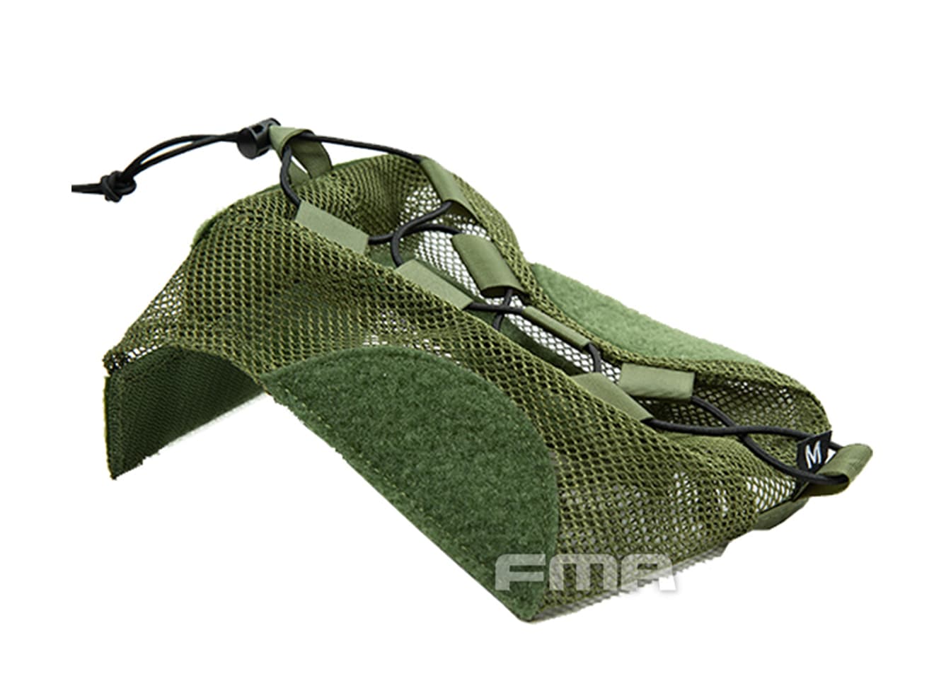 FMA バリスティックタイプ メッシュヘルメットカバー w/ ランヤード [カラー/サイズ：BK・Lサイズ / BK・Mサイズ / MC・Lサイズ / OD・Lサイズ]