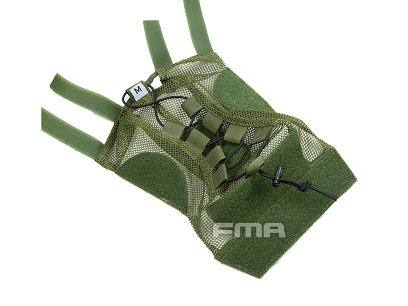 FMA バリスティックタイプ メッシュヘルメットカバー w/ ランヤード [カラー/サイズ：BK・Lサイズ / BK・Mサイズ / MC・Lサイズ / OD・Lサイズ]