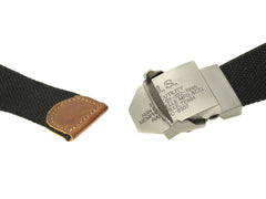 MILITARY BASE SUSバックル オペレーター ベルト [デザイン・カラー：ソリッド・BK / NSWC・BK / US AIRFORCE・BK / US Utility・BK / ソリッド・OD / NSWC・OD / US AIRFORCE・OD / US Utility・OD / ソリッド・SAND / NSWC・SAND / US AIRFORCE・SAND / US Utility・SAND]