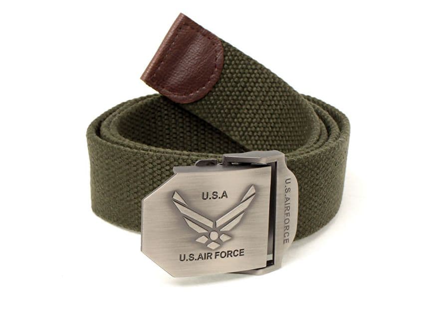 MILITARY BASE SUSバックル オペレーター ベルト [デザイン・カラー：ソリッド・BK / NSWC・BK / US AIRFORCE・BK / US Utility・BK / ソリッド・OD / NSWC・OD / US AIRFORCE・OD / US Utility・OD / ソリッド・SAND / NSWC・SAND / US AIRFORCE・SAND / US Utility・SAND]