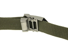 MILITARY BASE SUSバックル オペレーター ベルト [デザイン・カラー：ソリッド・BK / NSWC・BK / US AIRFORCE・BK / US Utility・BK / ソリッド・OD / NSWC・OD / US AIRFORCE・OD / US Utility・OD / ソリッド・SAND / NSWC・SAND / US AIRFORCE・SAND / US Utility・SAND]