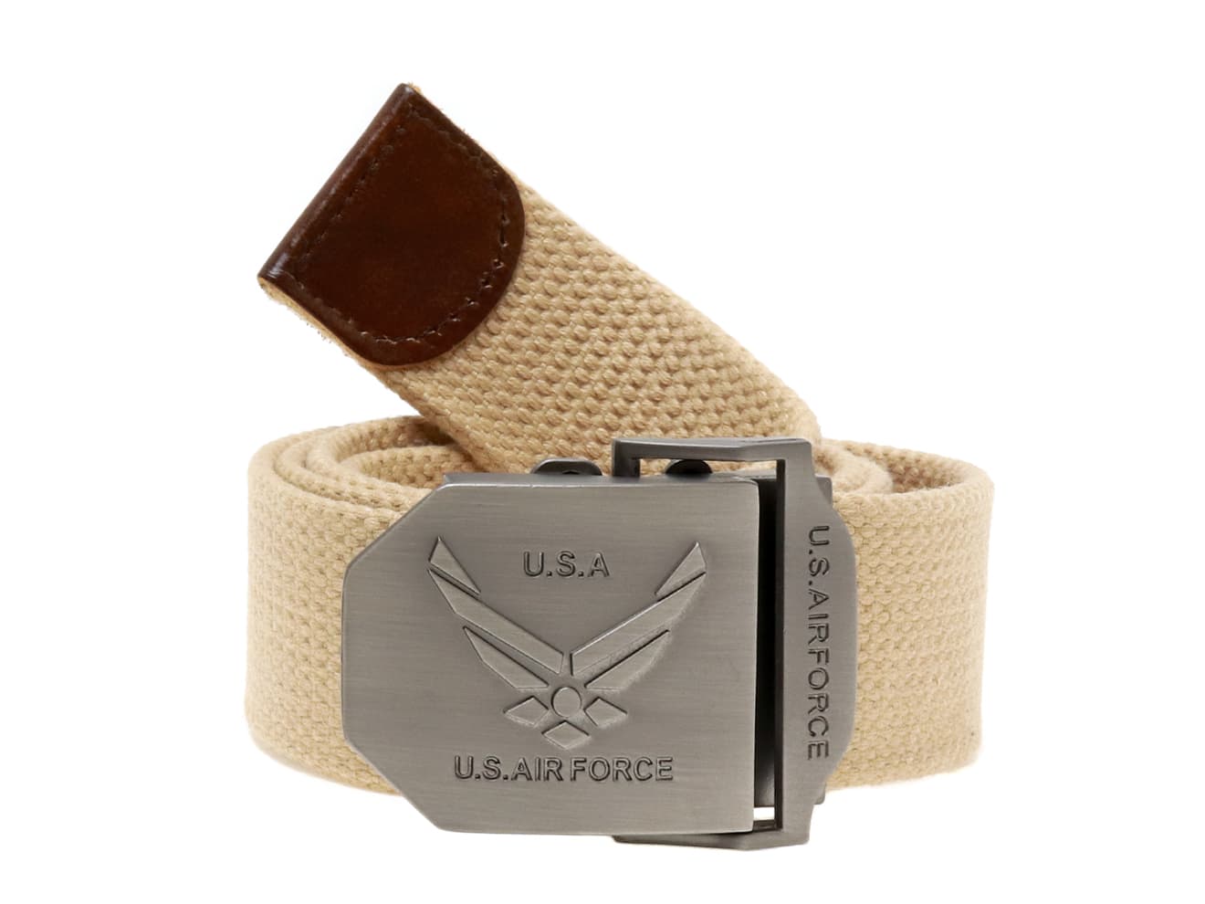 MILITARY BASE SUSバックル オペレーター ベルト [デザイン・カラー：ソリッド・BK / NSWC・BK / US AIRFORCE・BK / US Utility・BK / ソリッド・OD / NSWC・OD / US AIRFORCE・OD / US Utility・OD / ソリッド・SAND / NSWC・SAND / US AIRFORCE・SAND / US Utility・SAND]