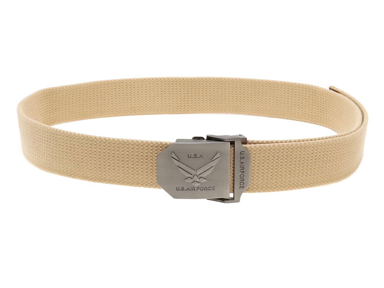 MILITARY BASE SUSバックル オペレーター ベルト [デザイン・カラー：ソリッド・BK / NSWC・BK / US AIRFORCE・BK / US Utility・BK / ソリッド・OD / NSWC・OD / US AIRFORCE・OD / US Utility・OD / ソリッド・SAND / NSWC・SAND / US AIRFORCE・SAND / US Utility・SAND]