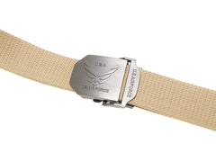 MILITARY BASE SUSバックル オペレーター ベルト [デザイン・カラー：ソリッド・BK / NSWC・BK / US AIRFORCE・BK / US Utility・BK / ソリッド・OD / NSWC・OD / US AIRFORCE・OD / US Utility・OD / ソリッド・SAND / NSWC・SAND / US AIRFORCE・SAND / US Utility・SAND]