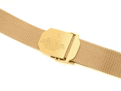 MILITARY BASE SUSバックル オペレーター ベルト [デザイン・カラー：ソリッド・BK / NSWC・BK / US AIRFORCE・BK / US Utility・BK / ソリッド・OD / NSWC・OD / US AIRFORCE・OD / US Utility・OD / ソリッド・SAND / NSWC・SAND / US AIRFORCE・SAND / US Utility・SAND]