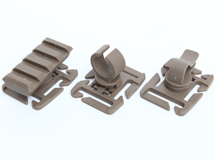 FMA 25mmウェビング対応 モーリー用 ３タイプマウントキット [カラー：ブラック / TAN]