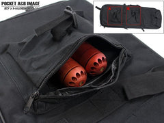 ミリタリーベース 85cm コンテナライフルケース [カラー：ブラック / OD]