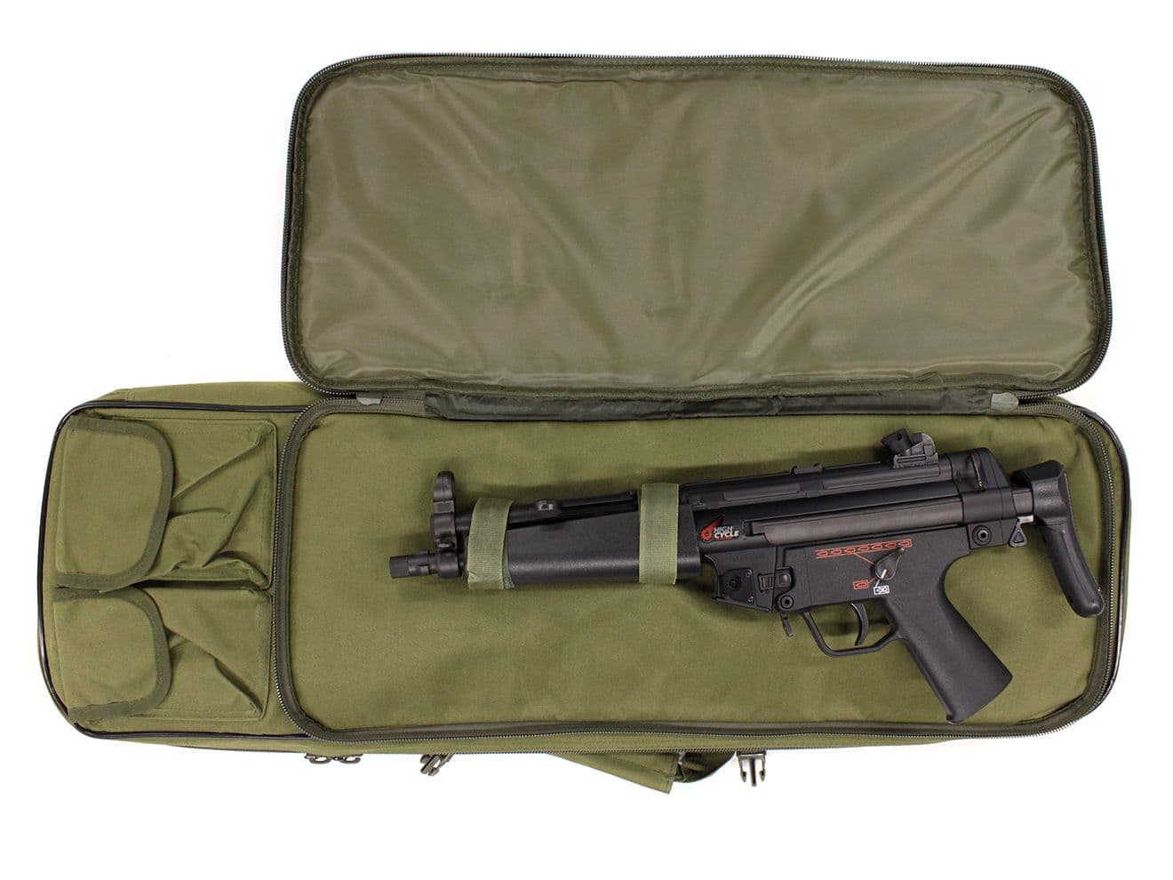 ミリタリーベース 85cm コンテナライフルケース [カラー：ブラック / OD]