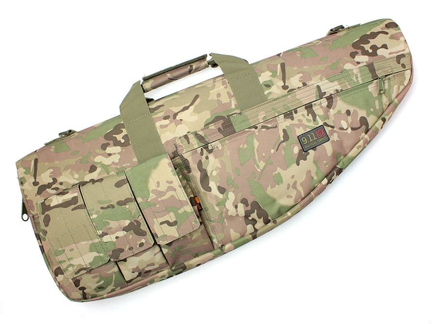 ミリタリーベース 65cm インクラインド ガンケース [カラー：ブラック / MC / OD / TAN]