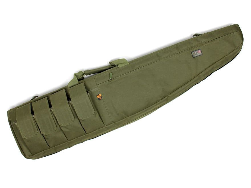 ミリタリーベース 115cm インクラインド ガンケース [カラー：ブラック / TAN / OD]