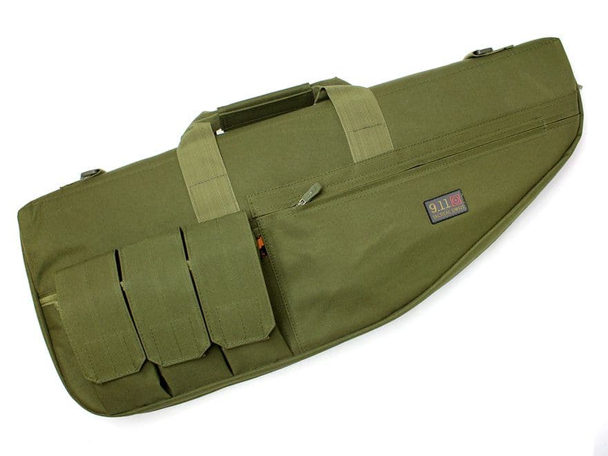 ミリタリーベース 65cm インクラインド ガンケース [カラー：ブラック / MC / OD / TAN]