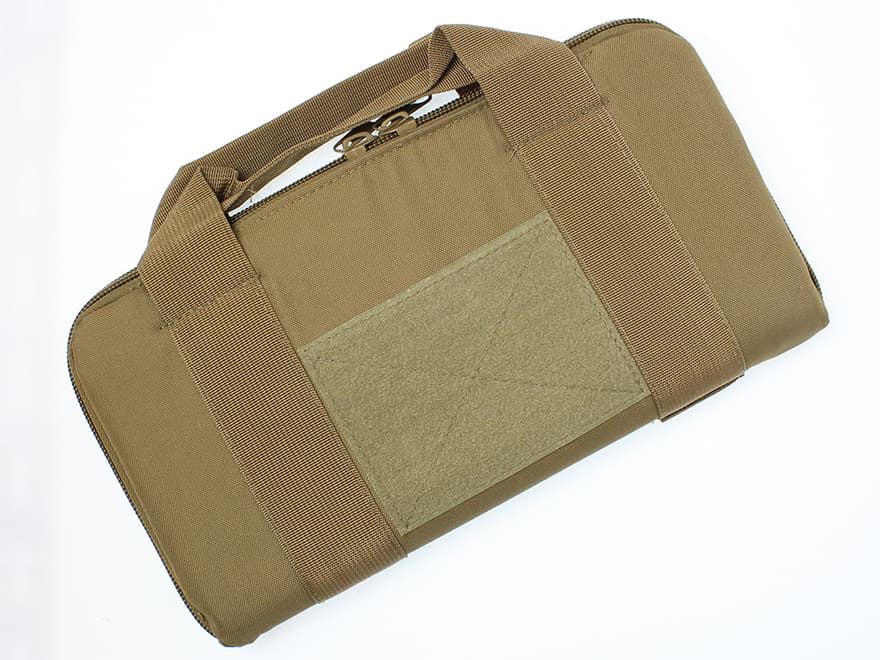 ミリタリーベース 36cm ナイロン ハンドガンケース [カラー：ブラック / OD / TAN]