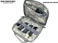 ミリタリーベース 30cm ナイロン ハンドガンケース [カラー：ACU / ブラック / OD / TAN]