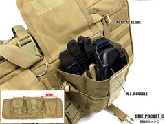 ミリタリーベース 36インチ デュアル サイド ライフルケース [カラー：ブラック / OD / TAN]