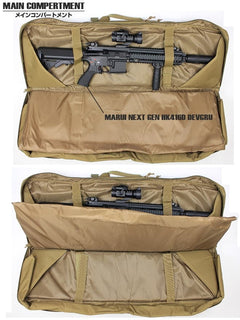 ミリタリーベース 36インチ デュアル サイド ライフルケース [カラー：ブラック / OD / TAN]