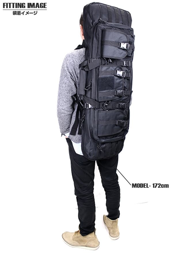 ミリタリーベース 36インチ デュアル サイド ライフルケース [カラー：ブラック / OD / TAN]