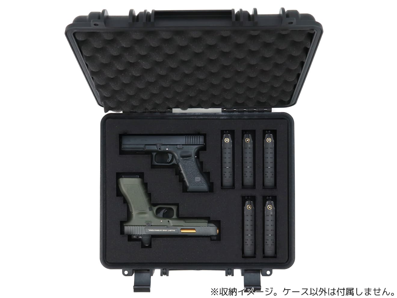 MILITARY-BASE ウォータープルーフ キャリングハードガンケース