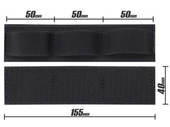 MILITARY BASE エラスティックバンド (15cm) [スロット数：2スロット / 3スロット / 5スロット / 6スロット / 8スロット]