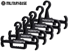 MILITARY BASE ヘビーデューティ タクティカル ハンガー EVO [セット内容：1個 / 3個 / 5個][カラー：BK / DE]