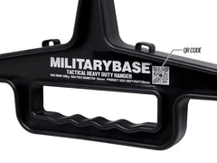 MILITARY BASE ヘビーデューティ タクティカル ハンガー EVO [セット内容：1個 / 3個 / 5個][カラー：BK / DE]