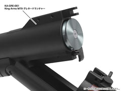 MILITARY BASE フルメタル40mm モスカート 60Rds [装弾数：60発 / 72発 / 84発 / 96発 / 108発 / 120発]