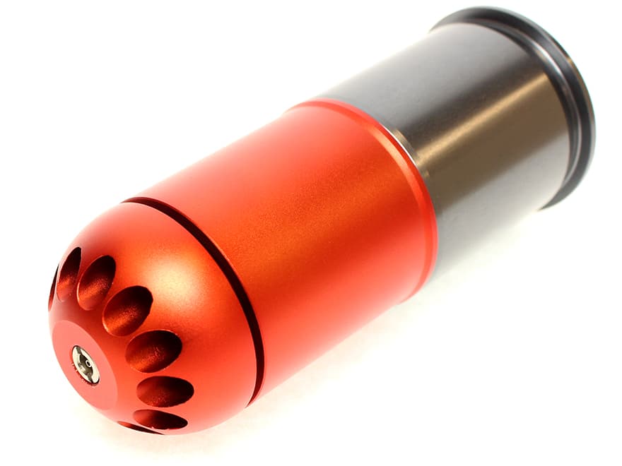 MILITARY BASE フルメタル40mmモスカート 6個セット [装弾数：60発 / 120発]