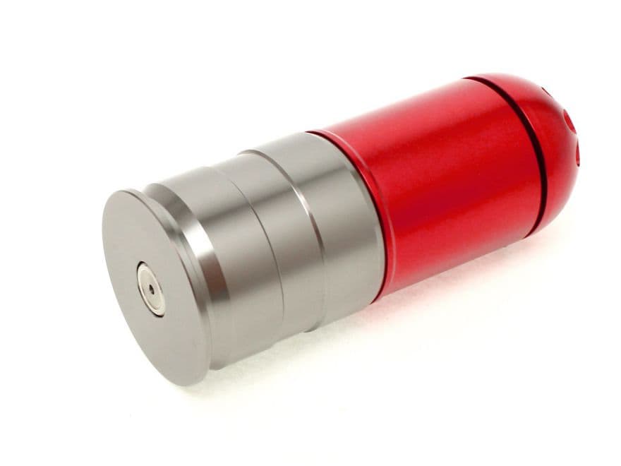 MILITARY-BASE(ミリタリーベース) フルメタル40mm ガスグレネード カート Gen.2 120Rds [入り数：1個 / 3個 / 6個]