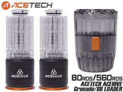 ACETECH 40mmグレネード ACEHIVE 80Rds [セット内容：グレネード単品 / グレネード*2個＆ローダー*1個]