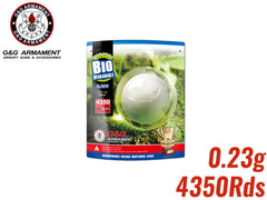 G&G バイオBB弾 1kg [0.2g 5000発 / 0.23g 4350発 / 0.25g 4000発 / 0.28g 3571発]