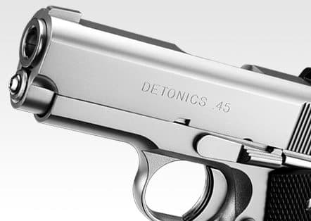 東京マルイ ガスブローバック デトニクス.45 コンバットマスター [カラー：ブラック / ステンレス]