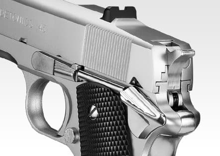 東京マルイ ガスブローバック デトニクス.45 コンバットマスター [カラー：ブラック / ステンレス]